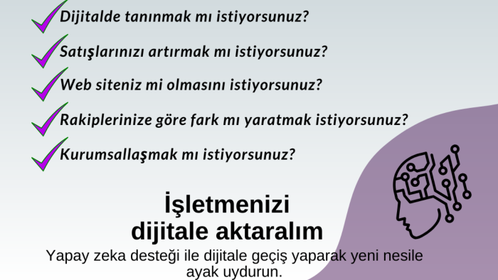 işletmeniz için dijital içerik ve reklam yönetimi yapıyorum