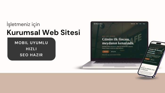 kurumsal web sitesi tasarımı ve mail kurulumu yaparım