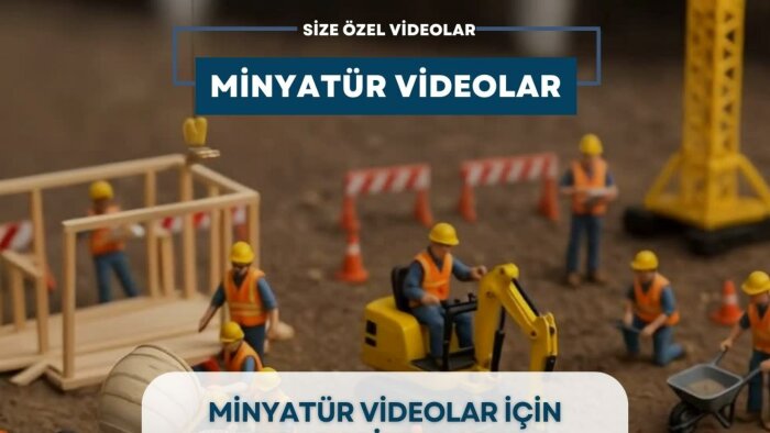 işletme ve projeriniz için minyatür videolar yapabilirim