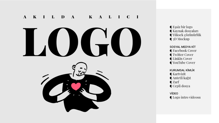 tasarım kurallarına uygun kurumsal logo tasarlayabilirim