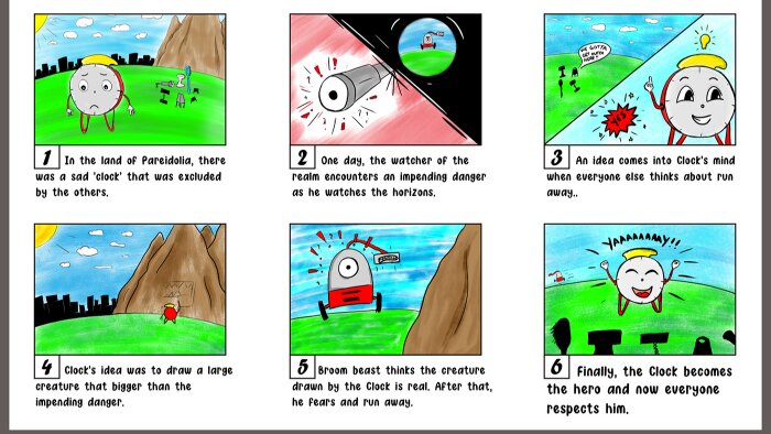 hikayeniz için storyboard oluştururum