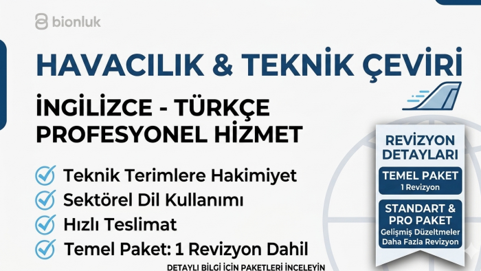 havacılık-teknik konularda İngilizce-Türkçe çeviri yapıyorum