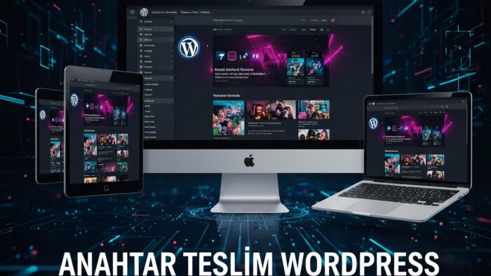 anahtar teslim WordPress geliştiririm