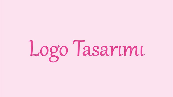 isteğinize uygun her türlü logo çalışması yapabilirim