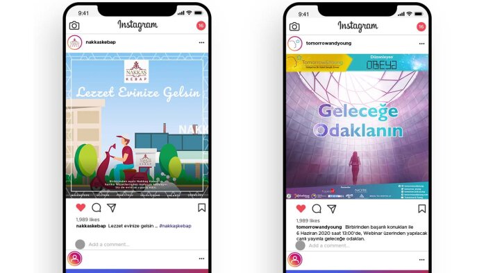 sosyal medya hesabınız için şablon veya post tasarım yaparım