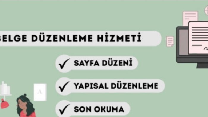 Türkçe metinlerinizi düzenlerim
