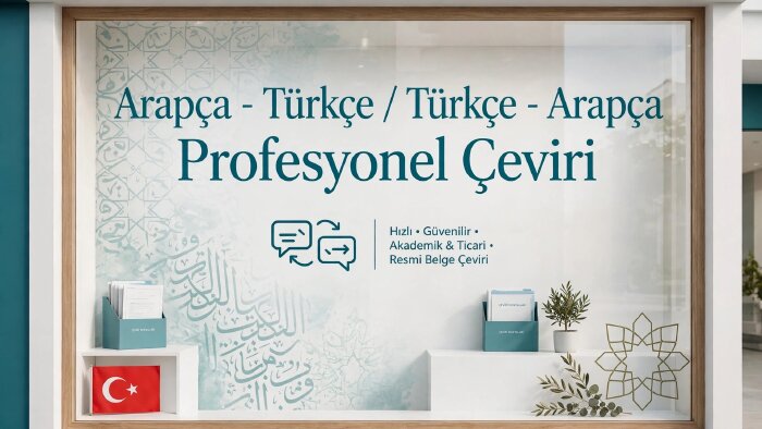 profesyonel Arapça Türkçe çeviri yaparım