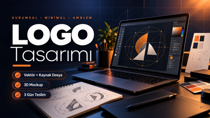 markanıza özel profesyonel logo tasarımı yaparım