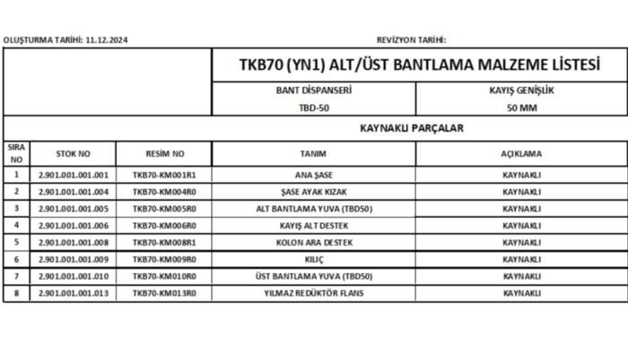 Excel veri girişi ve düzenleme işlemleri yapıyorum