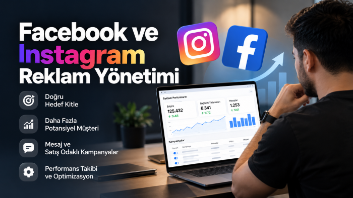 Facebook ve Instagram reklamlarınızı yönetirim