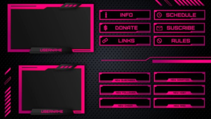 sizlere twitch banner pack yapabilirim