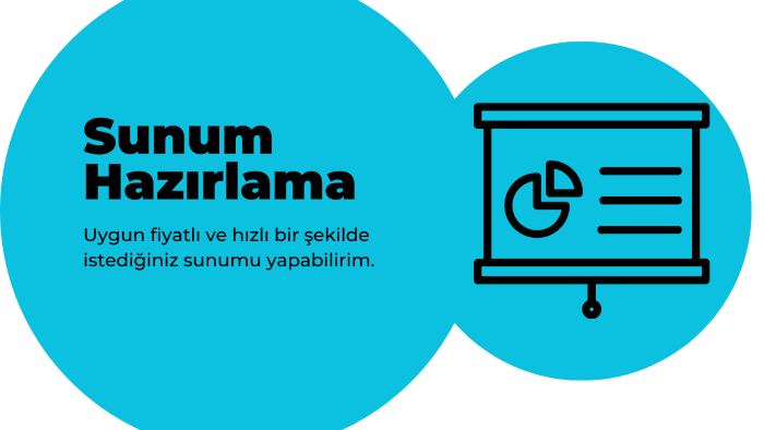 sizin için sunum hazırlayabilirim