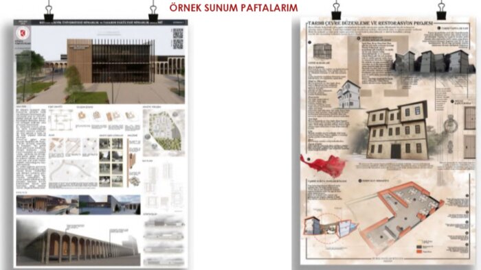 mimari tasarımlar için sunum paftası tasarlayabilirim