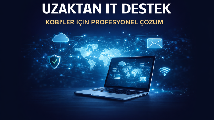 uzaktan bilgi işlem desteği sağlıyorum