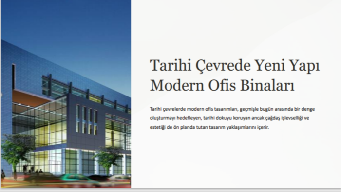 sizin için profesyonel sunumlar hazırlarım
