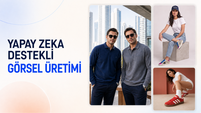 yapay zeka destekli ürün görsel üretimi yapıyorum
