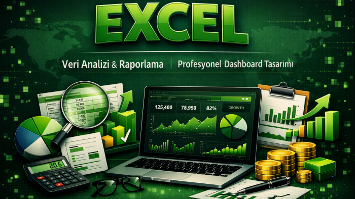 Excel verilerinizi analiz eder ve raporlar sunarım