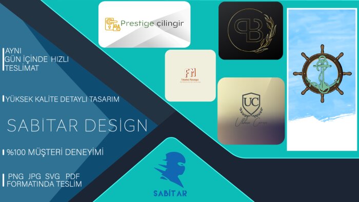size hızlı, kaliteli ve uygun fiyata logo tasarımı yaparım