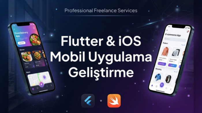 Flutter & iOS ile ölçeklenebilir uygulama geliştiririm