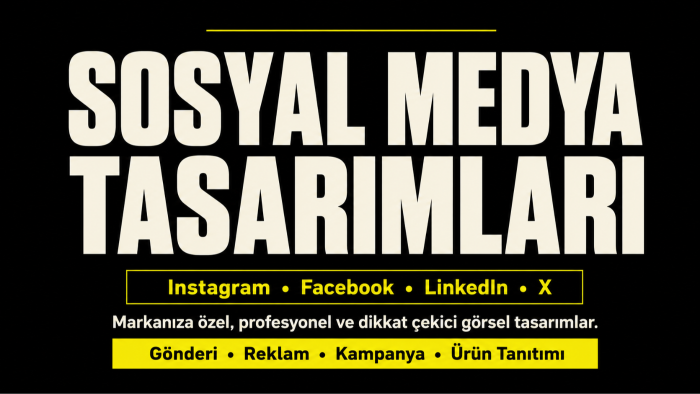 sosyal medya ve reklam tasarımları hazırlayabilirim