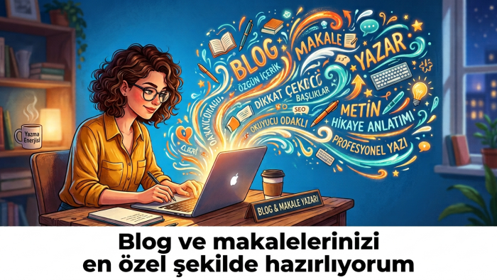 makale ve blog yazarım