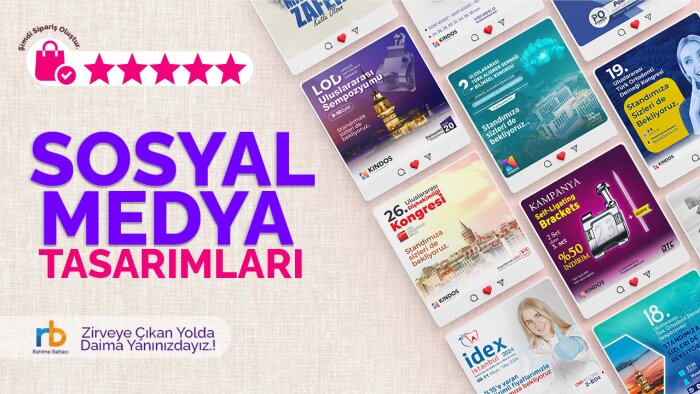 sosyal medya tasarımlarıyla markanızı zirveye taşıyabilirim