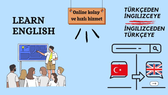 sizin yazılı metinlerinizi istediğiniz dile çevirebilirim