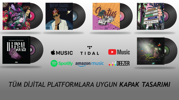 profesyonel single & albüm kapağı (Cover) tasarlarım