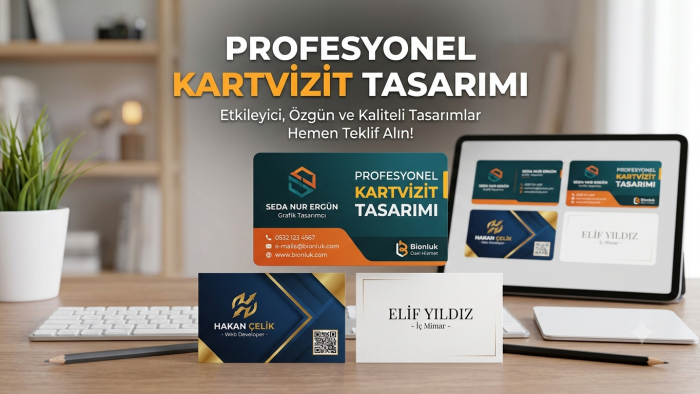 sizin için kartvizit tasarlayabilirim