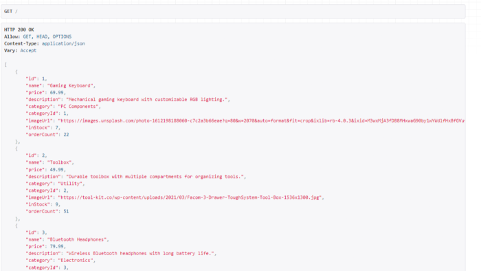 django rest framework ile api yazarım