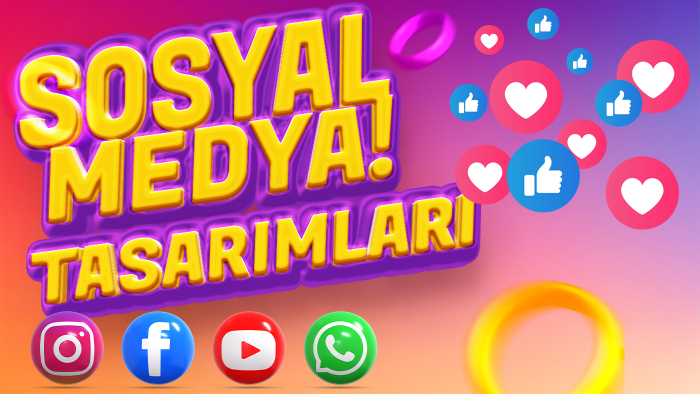 sosyal medyanız için grafik tasarımlarınızı yaparım