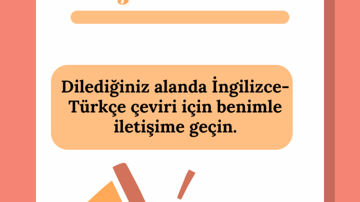 hızlı ve kaliteli çeviri yapıyorum