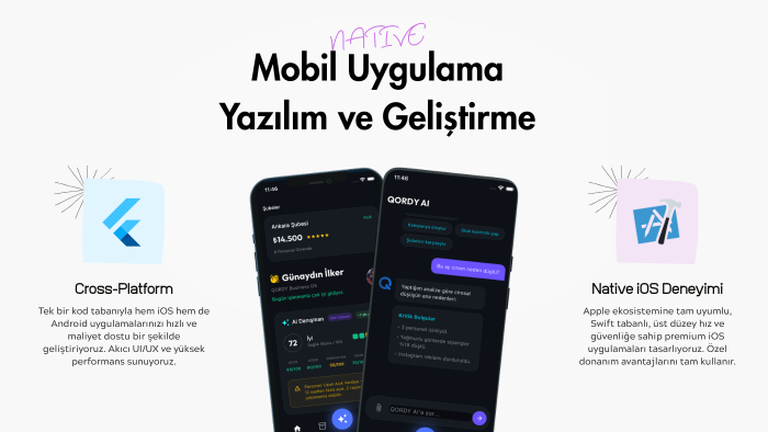 profesyonel mobil uygulama geliştiriyorum