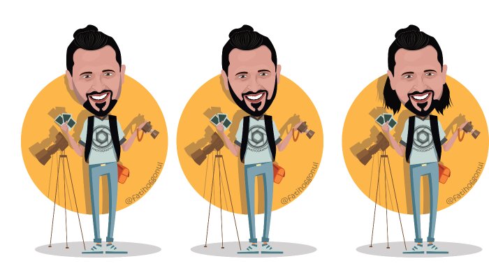 karikatürize logo ve içeriklerinizi hazırlarım
