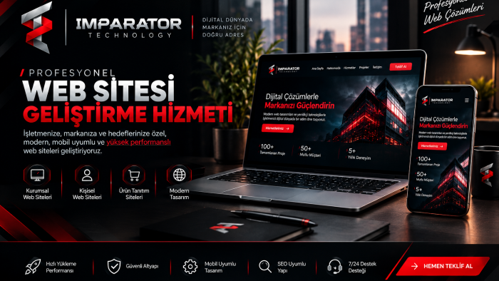 profesyonel ve modern web siteleri geliştiriyorum