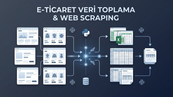 web sitelerinden ürün ve yorum verilerini toplayabilirim