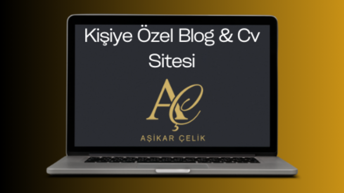 size özel profesyonel blog ve cv sitesi yapabilirim