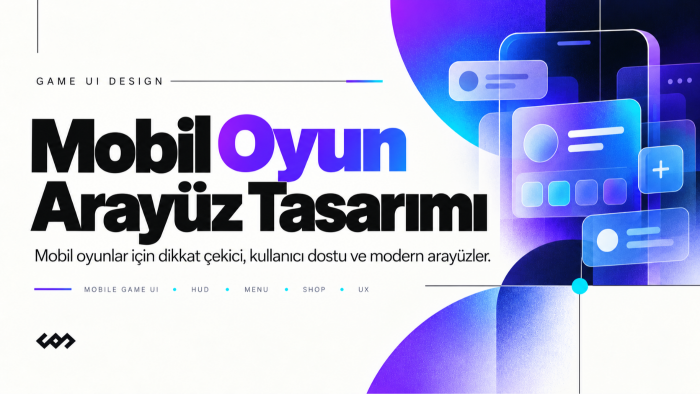 mobil oyunlarınıza UI standartlarında görseller tasarlarım
