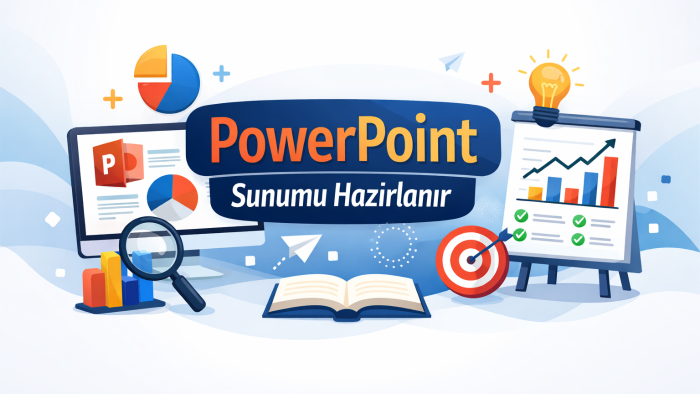 PowerPoint sunumu hazırlama ve düzenleneme yaparım