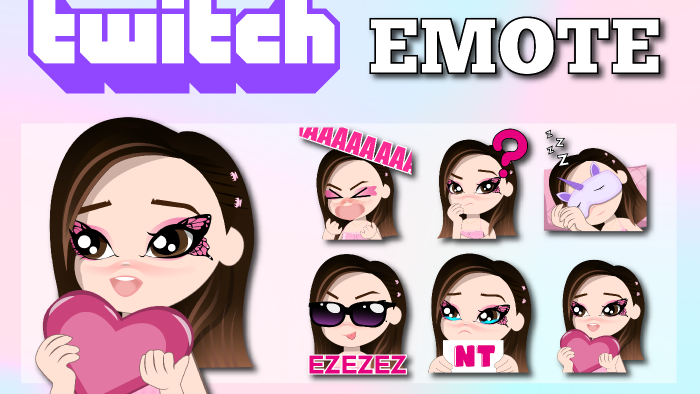 kişinin chibi emotelarını yapabilirim