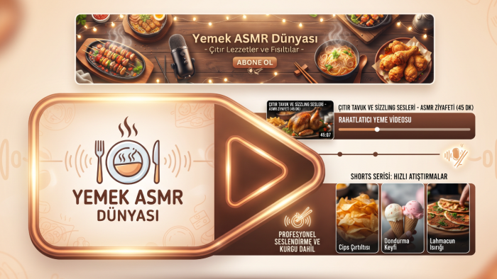 YouTube kanalınızı büyütmek için paketler oluştururum