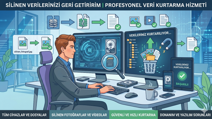 kaybolan verilerinizi kurtarabilirim