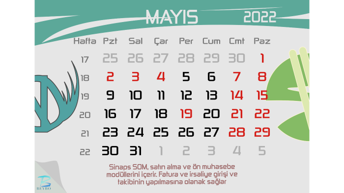firmanıza özel takvim tasarlayabilirim