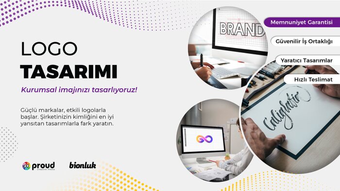 markanızı zirveye taşıyan dikkat çekici logolar tasarlarım
