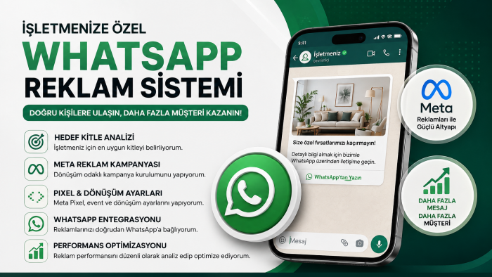 whatsapp reklam sistemi kurabilirim