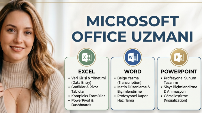 sizlerin Microsoft programlarında sorunlarınızı çözerim
