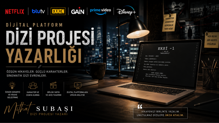 dijital platformlara uygun kara mizah dizi senaryosu yazarım