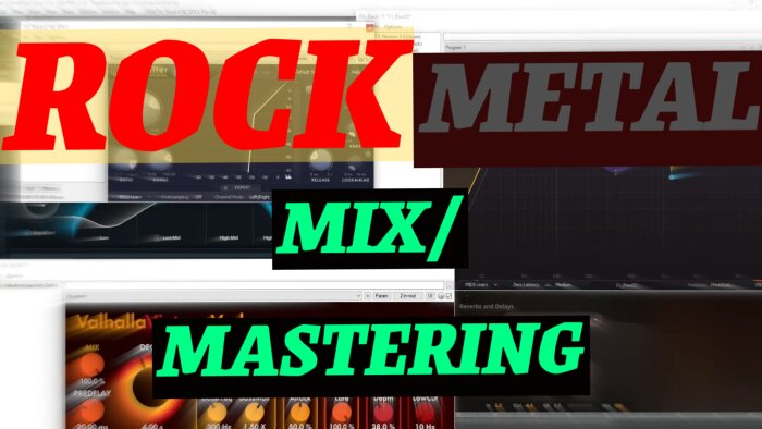 rock, metal, indie şarkılarınıza mix/mastering yapabilirim