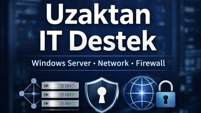  Server Network ve Firewall sorunlarını uzaktan çözerim