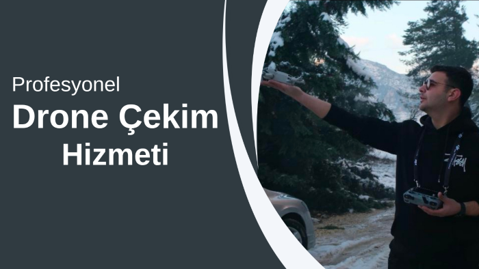 projeleriniz için profesyonel drone kullanabilirim